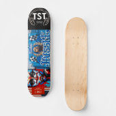 NIPSEY THE GREAT Skateboard, 7¾ Zoll Deck Skateboard (Vorderseite)