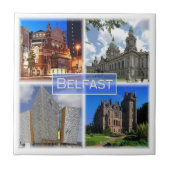 NIR003 BELFAST, Nordirland, Fliese (Vorderseite)