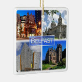 NIR003 BELFAST, Nordirland, Keramikornament (Rechts)