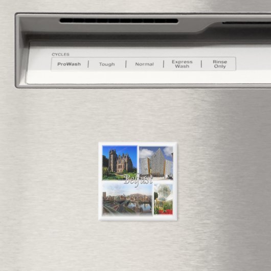 NIR006 BELFAST, Nordirland, Kühlschrank Magnet (In Situ (Geschirrspüler))