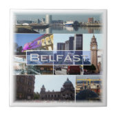 NIR008 BELFAST, Nordirland, Fliese (Vorderseite)
