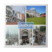 NIR012 DUBLIN, Nordirland, Fliese (Vorderseite)