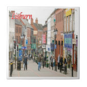 NIR014 LISBURN, Nordirland, Fliese (Vorderseite)