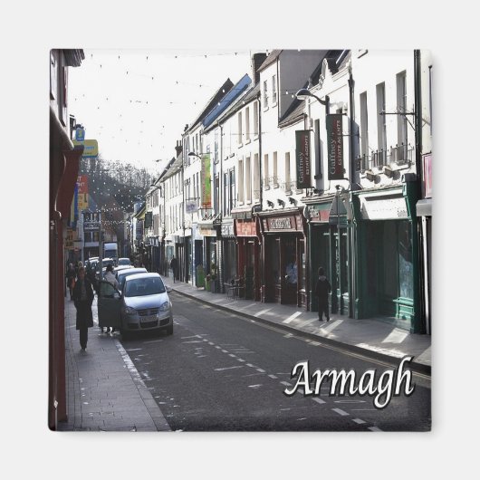 NIR018 ARMAGH, Nordirland, Kühlschrank Magnet (Vorne)