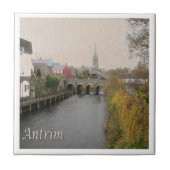 NIR019 ANTRIM, Nordirland, Fliese (Vorderseite)