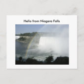 Niragara Fall (70), Hello from Niagara Falls Postkarte (Vorderseite)