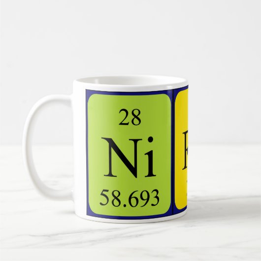 Nirav Periodenname Tasse (Links)