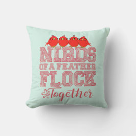 Nirds einer Feder Kissen