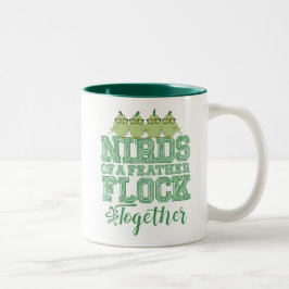 Nirds einer Feder Zweifarbige Tasse