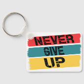 nirgends aufgeben, schlüsselanhänger (Rückseite)