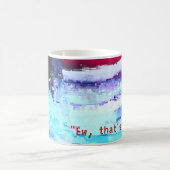 Nirgendwo Gebirgsflaggen-Bericht-Tasse Kaffeetasse (Mittel)