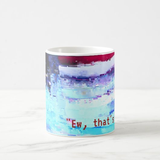 Nirgendwo Gebirgsflaggen-Bericht-Tasse Kaffeetasse (Mittel)