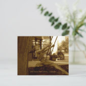 Nirgendwo hin postkarte (Stehend Vorderseite)