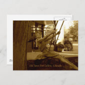 Nirgendwo hin postkarte (Vorne/Hinten)