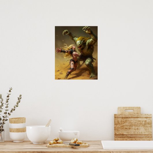Nirgendwo hingehen poster (Küche)