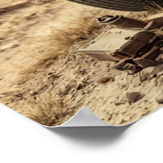 Nirgendwo hingehen poster (Ecke)