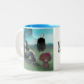 Nirgendwo Kaffee Tasse (Vorderseite Links)