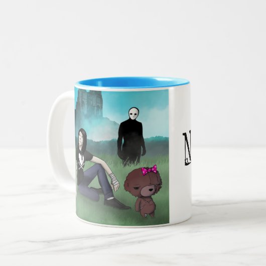 Nirgendwo Kaffee Tasse (Vorderseite Links)