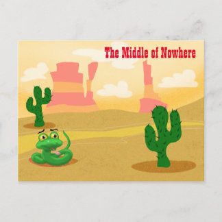 Nirgendwo Postkarte
