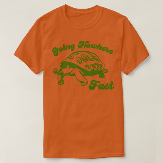 NIRGENDWO SCHNELL T-Shirt (Design vorne)