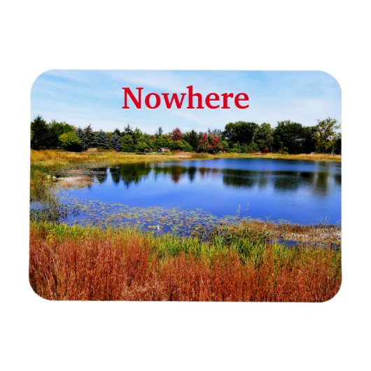 Nirgendwo, USA Magnet (Horizontal)