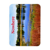 Nirgendwo, USA Magnet (Vertikal)