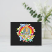 Nirvana Buddha Postkarte (Stehend Vorderseite)