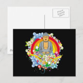Nirvana Buddha Postkarte (Vorne/Hinten)