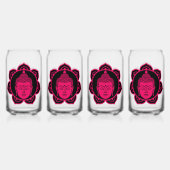 Nirvana Buddhist Dosenglas (Vorderseite)