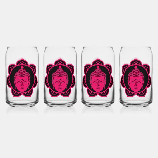 Nirvana Buddhist Dosenglas (Vorderseite)