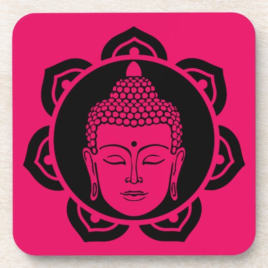 Nirvana Buddhist Getränkeuntersetzer (Vorderseite)