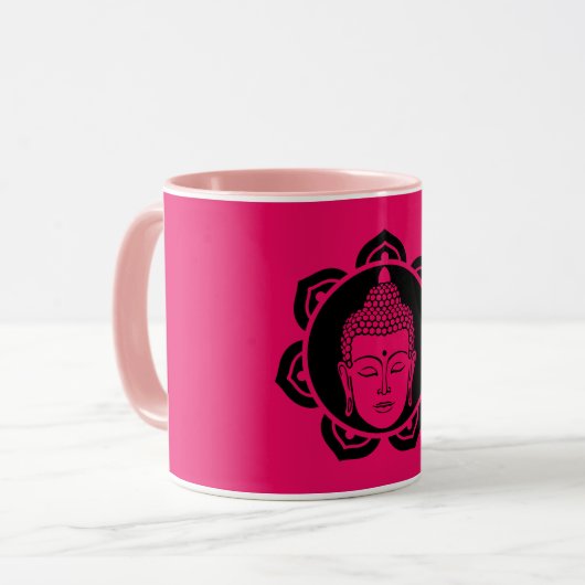 Nirvana Buddhist Tasse (Vorderseite Links)