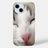 Nirvana Cat Case-Mate iPhone Hülle (Rückseite)
