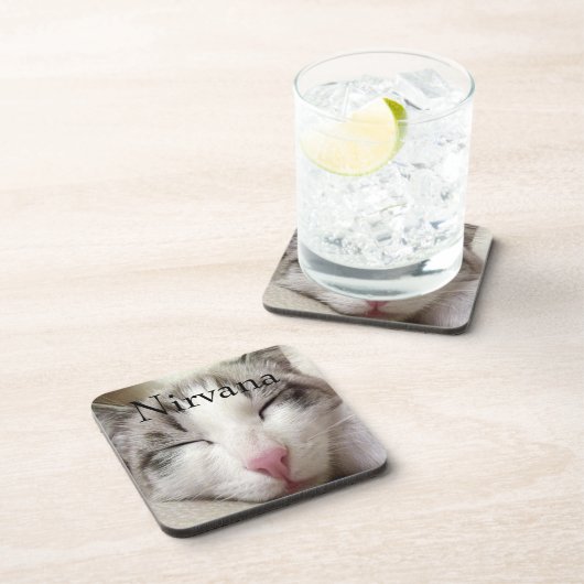 Nirvana Cat Getränkeuntersetzer (Rechte Seite)