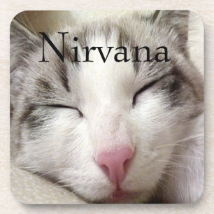 Nirvana Cat Getränkeuntersetzer