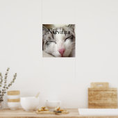 Nirvana Cat Poster (Küche)