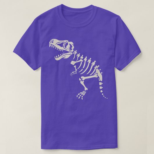 Nirvana Dinosaur Skeleton  T-Shirt (Design vorne)