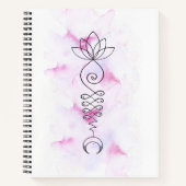 *~* Nirvana Heiliger Weg zur Erleuchtung Notizblock (Vorderseite)