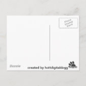 Nirvana .In perfekter Welt Post Card Postkarte (Rückseite)