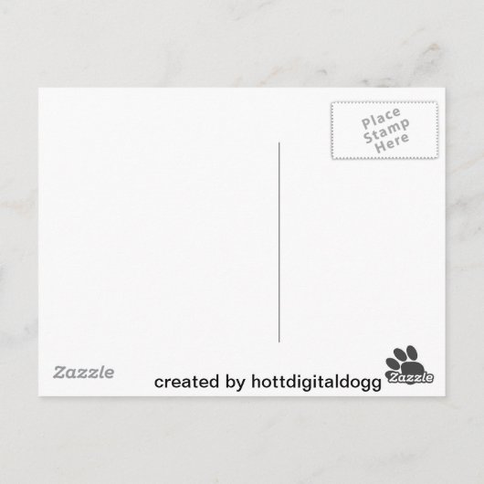 Nirvana .In perfekter Welt Post Card Postkarte (Rückseite)