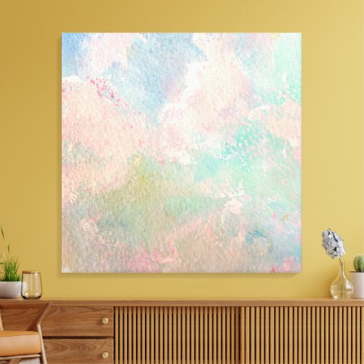 Nirvana-Leinwand Leinwanddruck (Insitu (Wohnzimmer))