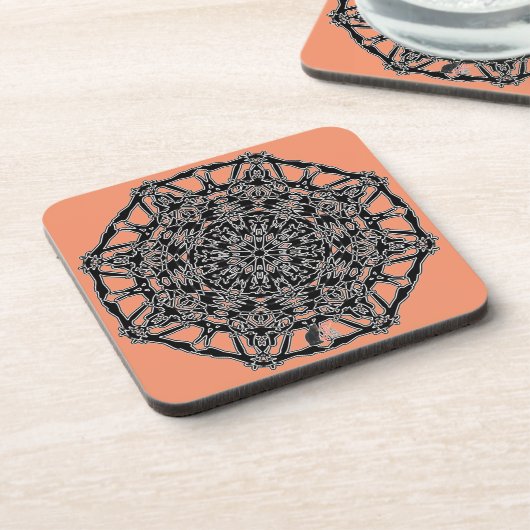 Nirvana Octa Glyph Dusk Untersetzer (Linke Seite)