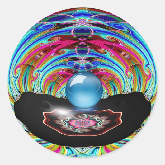 Nirvana Runder Aufkleber (Vorderseite)