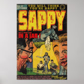 Nirvana Sappy Comic Book Parody Poster (Vorne)
