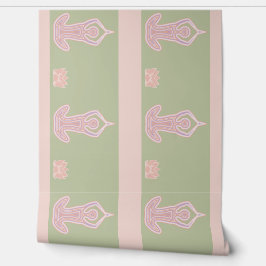 Nirvana Wallpaper Border Sage Green ER Tapete