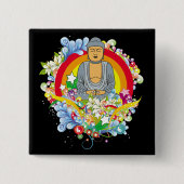 Nirwana Buddha Button (Vorderseite)