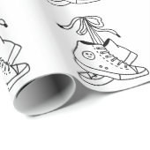 NIRWANA-GEGENTEIL, GEGENTEIL, TURNSCHUHE, GESCHENKPAPIER (Rolleneckpunkt)