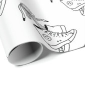 NIRWANA-GEGENTEIL, GEGENTEIL, TURNSCHUHE, GESCHENKPAPIER (Rolleneckpunkt)