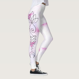 *~* Nirwana-Mond-Lotos-Weg zur Erleuchtung Leggings