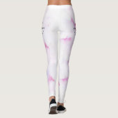 *~* Nirwana-Mond-Lotos-Weg zur Erleuchtung Leggings (Rückseite)